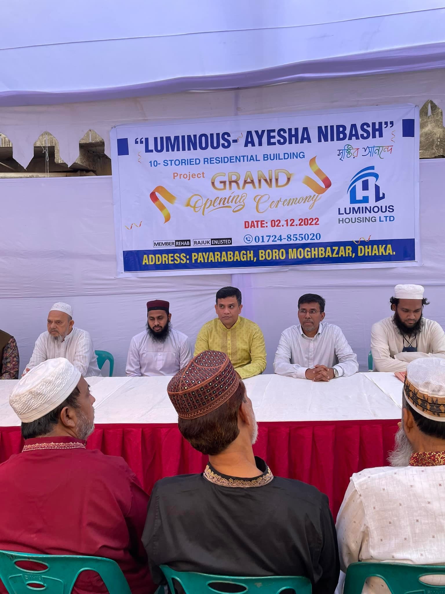 Grand Opening Ceremoney Luminnous Ayesha Nibash